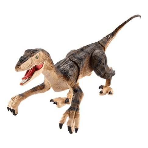 Dinossauro de controle remoto - Velociraptor Brincalhão - universo pequenino