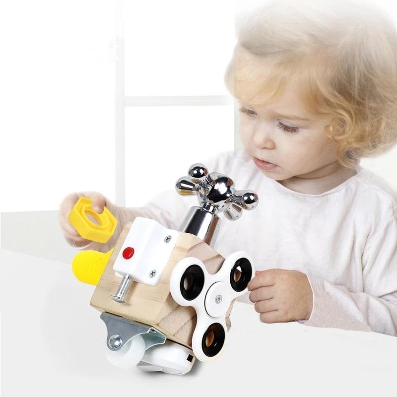 Brinquedo Sensorial Educativo para Bebê - universo pequenino