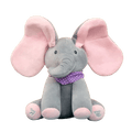 Bimboo Elefante de Pelúcia que Canta e Interage - universo pequenino