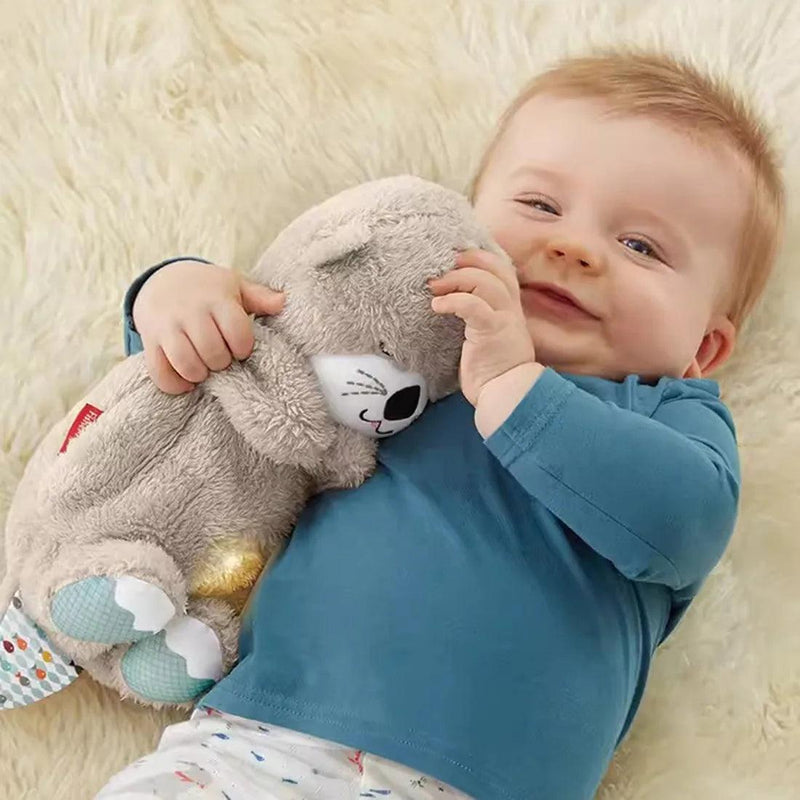 Ursinho Baby Sleep® (Respira e Emite Ruído Branco para o Bebê Dormir) - universo pequenino