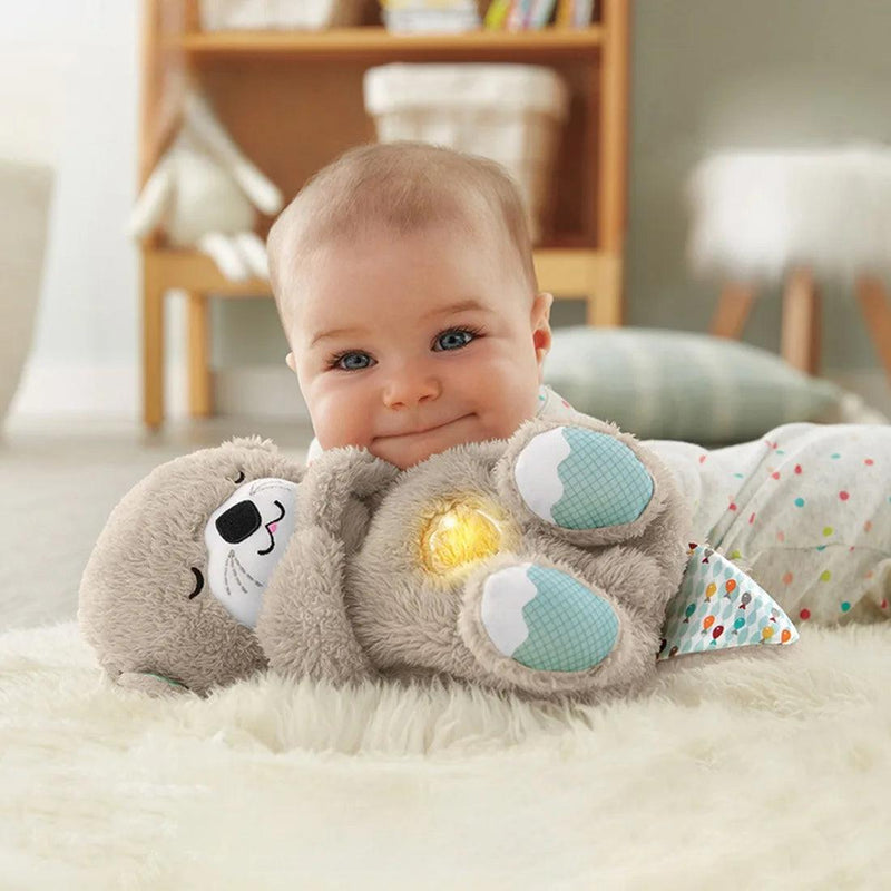 Ursinho Baby Sleep® (Respira e Emite Ruído Branco para o Bebê Dormir) - universo pequenino
