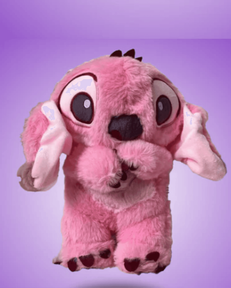 Stitch Baby Sleep De Pelúcia Que Respira e acalma
