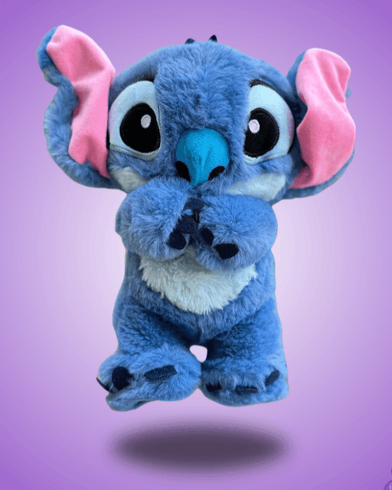 Stitch Baby Sleep De Pelúcia Que Respira e acalma