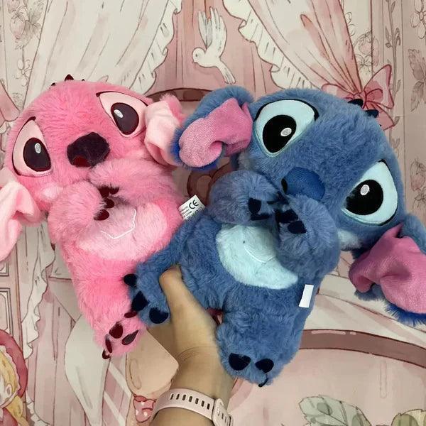 Stitch Baby Sleep De Pelúcia Que Respira e acalma