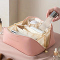 Necessaire em Couro Elegante