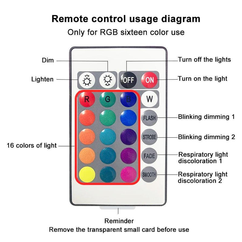 Auralight Cubo Projetor de Luz ondas de oceano com 16 cores